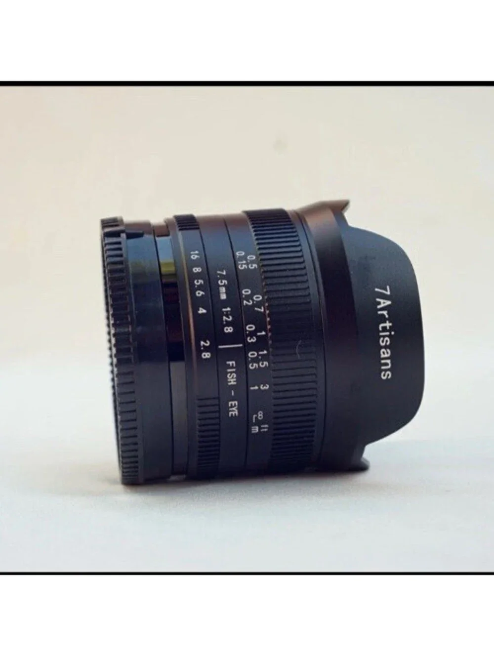 7Artisans 7.5mm f/2.8 II Manual Fisheye Lens for Fujifilm X-Mount Boxed MINT
